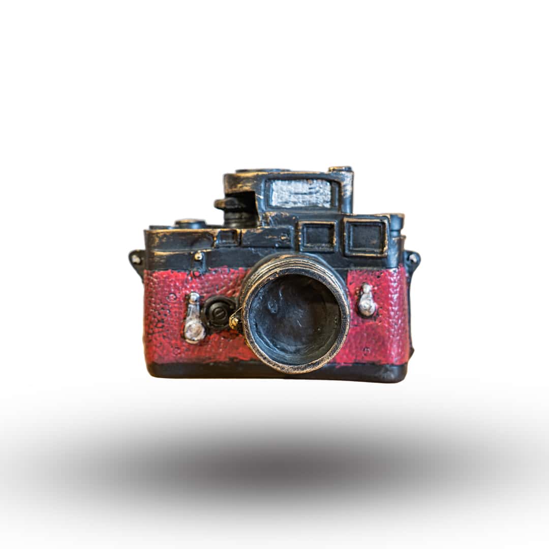 Retro Camera Sculpture
